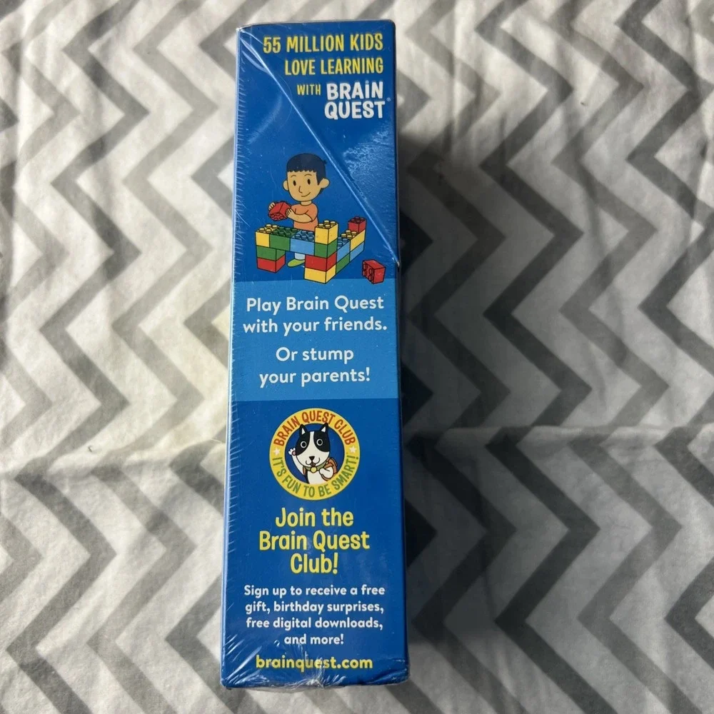 Brain Quest 1st Grade Smart Cards Revised 5th Edition (Brain Quest Smart)‎ NEW